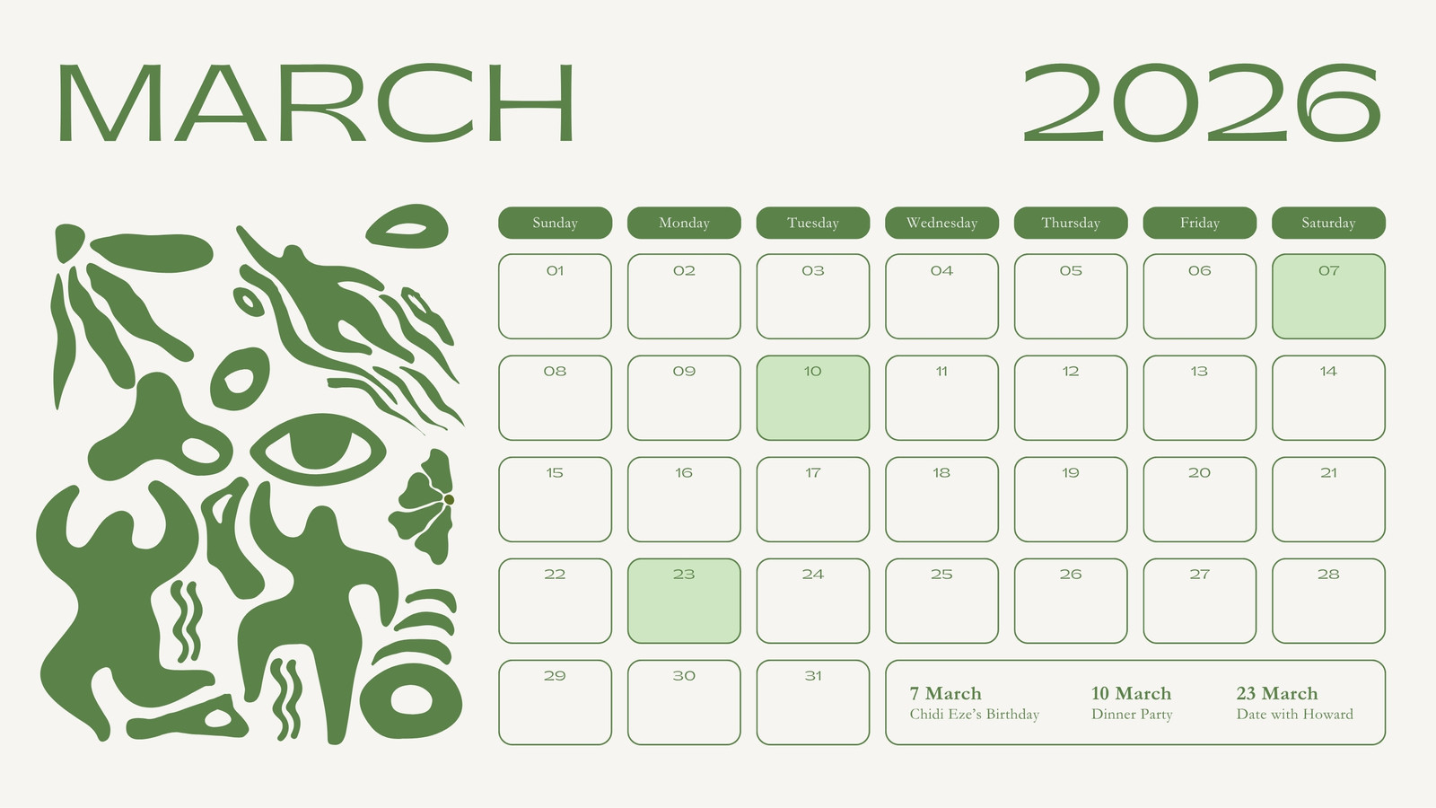Free To Edit And Print March 2026 Calendar Templates | Canva within March Whiteboard Calendar Ideas 2026